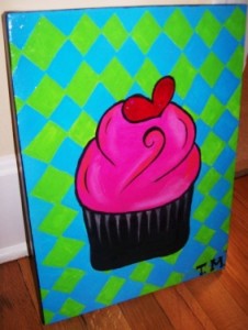 cupcakes-on-canvas-by-taylor-morgan