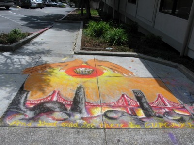 Cupcake Chalk