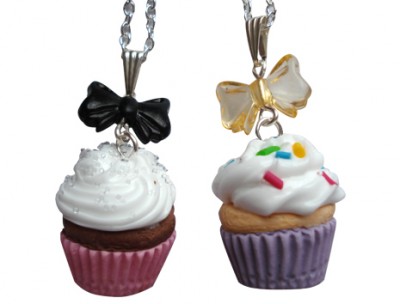 Cupcake Necklace