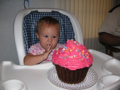 big cupcake