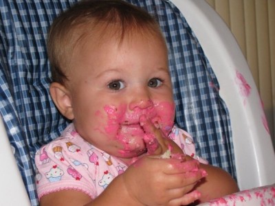 birthday cupcake