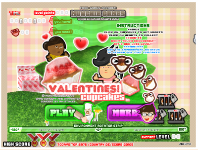 valentines cupcake