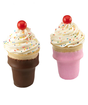 Ice Cream Cone Cupcakes BG