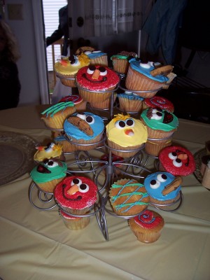 Sesame Street Cupcakes