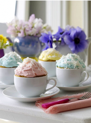 coffee cup cupcakes