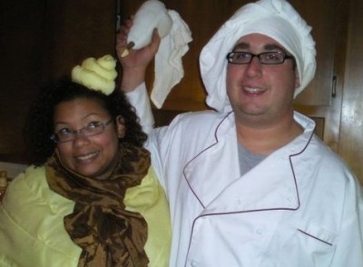 Baker and cupcake costume