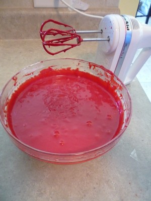 Step 2: After adding the dry ingredients packet