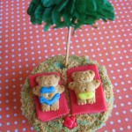 Beach Bear Cupcakes
